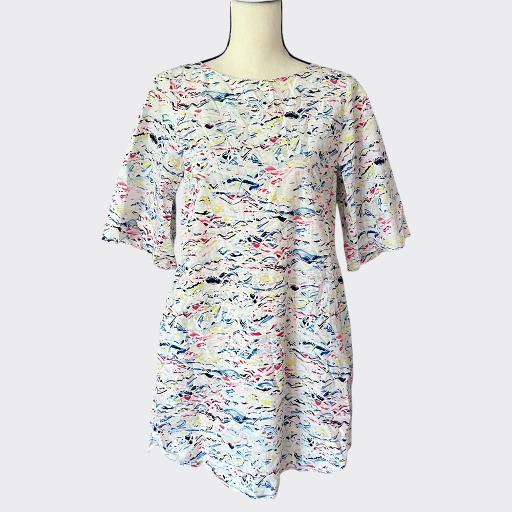 COS Multicolor Abstract Mini Dress